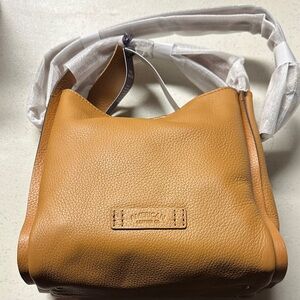 American Leather Co. Tan Shoulder Bag - NWT
